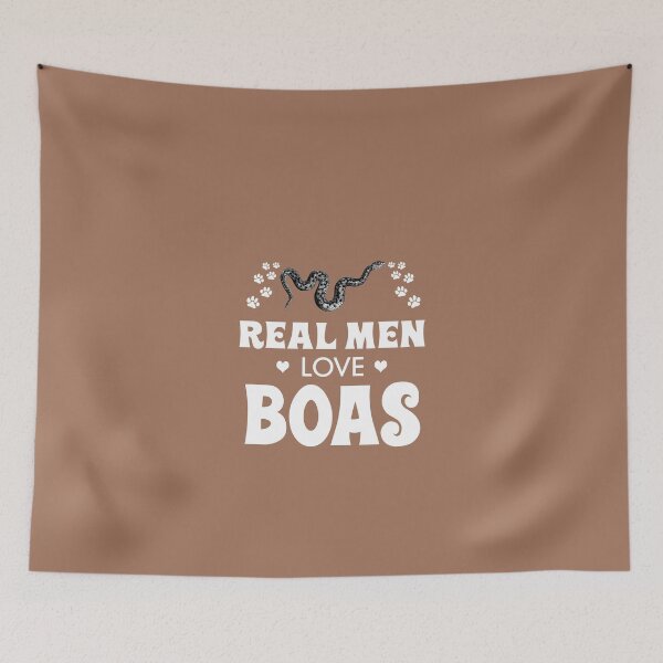 Item preview, Real Men Love Boas  designed and sold by AlwaysAwesome.