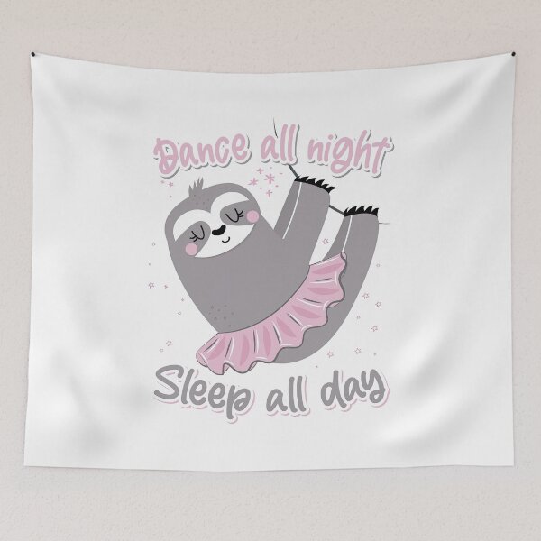 Item preview, Dance All Night, Sleep All Day designed and sold by graphic-genie.