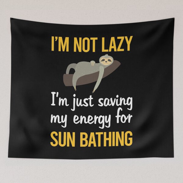 Item preview, Saving Energy Sun Bathing Sunbathing Sunbathe designed and sold by RogersFried.