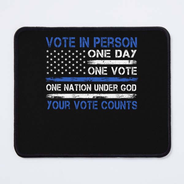Item preview, Voter Integrity YOUR VOTE COUNTS Police Supporters designed and sold by PhamBinh5146.