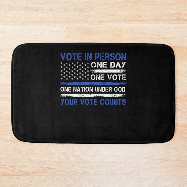 Item preview, Voter Integrity YOUR VOTE COUNTS Police Supporters designed and sold by PhamBinh5146.