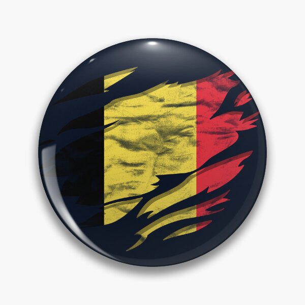 Artikelvorschau, Ripped Rip Open Belgium Flag Palm entworfen und verkauft von rafaeltto.