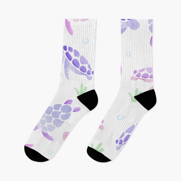 Item preview, Sea turtle watercolor pattern designed and sold by Aoxydesign.
