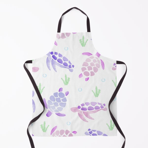 Item preview, Sea turtle watercolor pattern designed and sold by Aoxydesign.