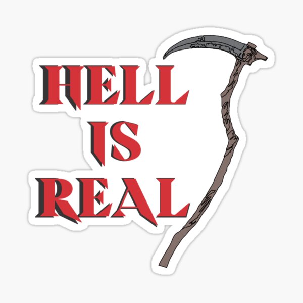Item preview, Hell Is Real  designed and sold by king-cool.