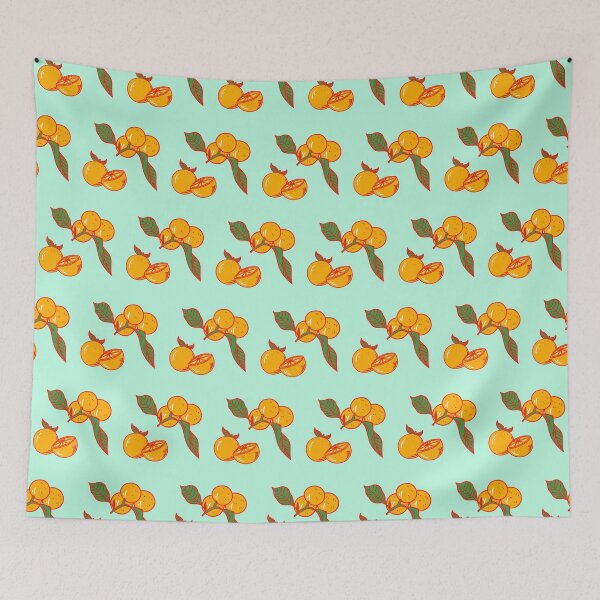 Item preview, Tangerine pattern designed and sold by LaBelleMaison.