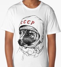Laika, space traveler Long T-Shirt