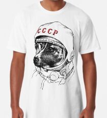 Laika, space traveler Long T-Shirt