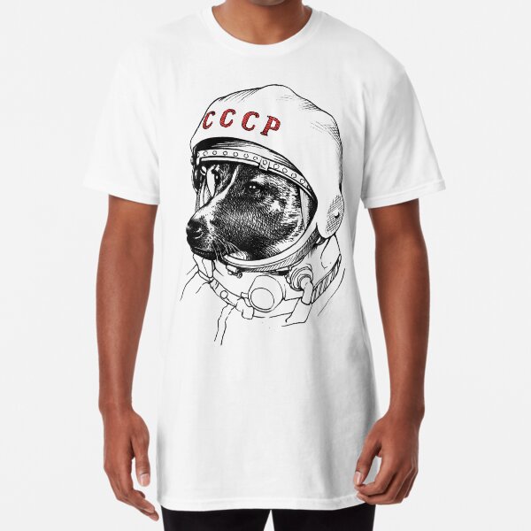Laika, space traveler Long T-Shirt