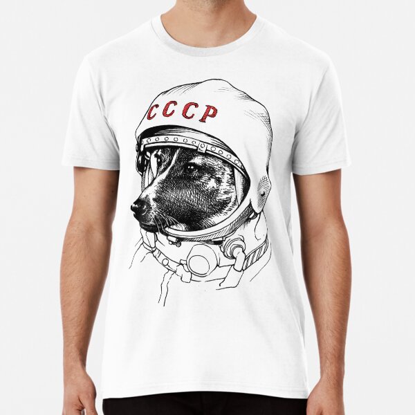 Laika, space traveler Premium T-Shirt