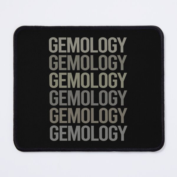 Item preview, Gray Text Art Gemology Gemologist designed and sold by StoreCalamity.