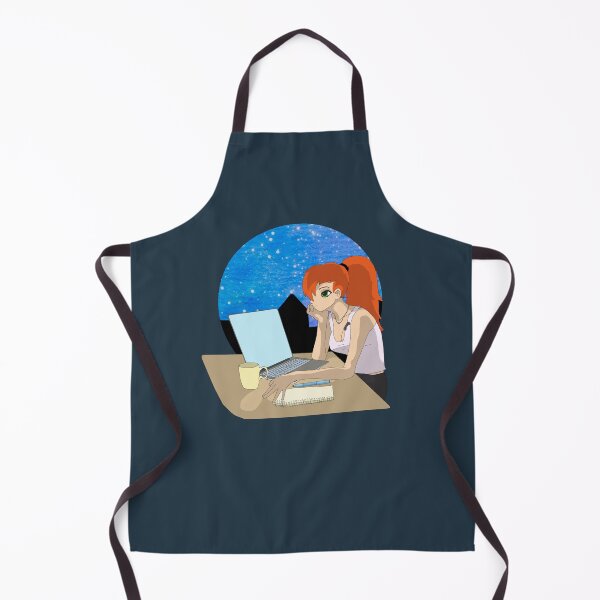 Item preview, Desk Job Princess - Ginger Kawaii Anime Girl designed and sold by Chubuter.