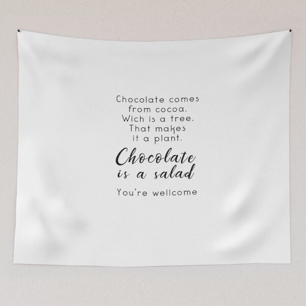 Item preview, chocolate is a salad designed and sold by lua-lluna.