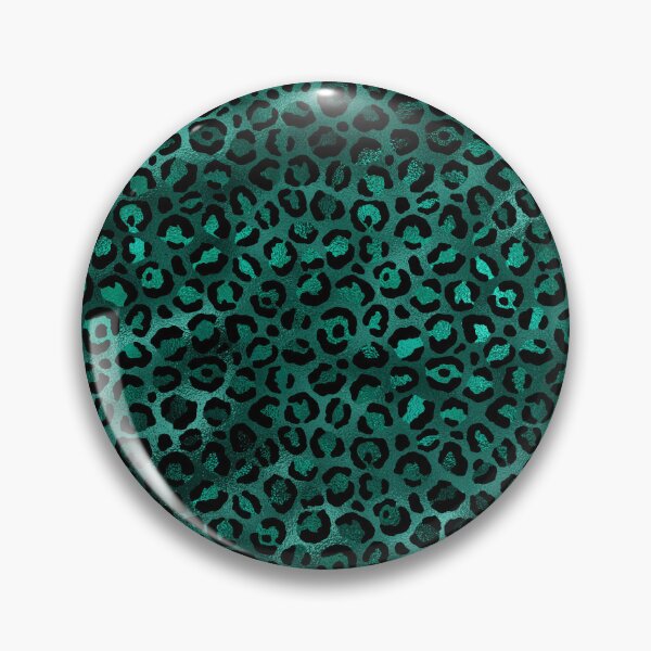 Item preview, Estampado de leopardo verde azulado designed and sold by JJxp.