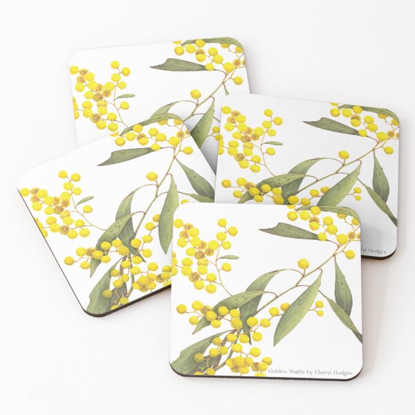 Item preview, Acacia pycnantha - Golden Wattle designed and sold by Cheryl Hodges.