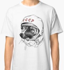 Camiseta clásica Laika, space traveler