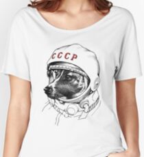 Laika, space traveler Women's Relaxed Fit T-Shirt
