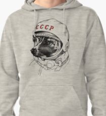 Laika, space traveler Pullover Hoodie