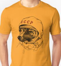 Laika, space traveler Slim Fit T-Shirt
