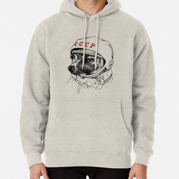 Laika, space traveler Pullover Hoodie