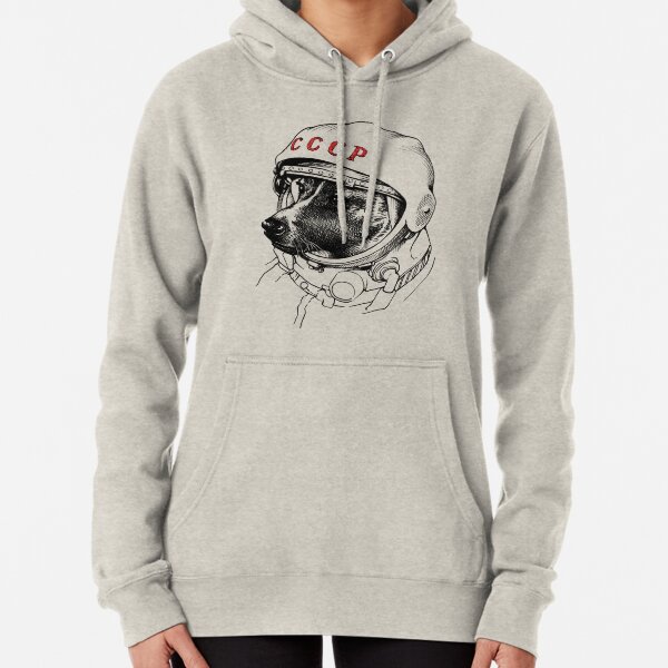 Laika, space traveler Pullover Hoodie