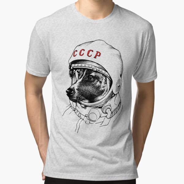 Laika, space traveler Tri-blend T-Shirt