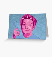 Hilda Ogden - Krönungsstraße Grußkarte