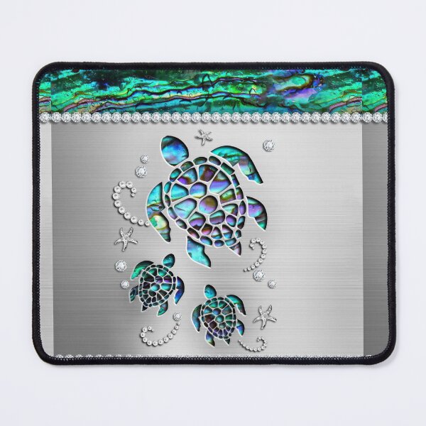 Item preview, Sea Turtle Paua Shell Style Colorful Jewelry designed and sold by EwaldKuhne.