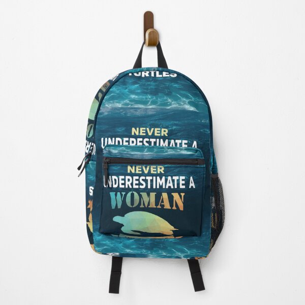 Item preview, Never Underestimate A Woman Who Loves Turtles Ocean designed and sold by EwaldKuhne.