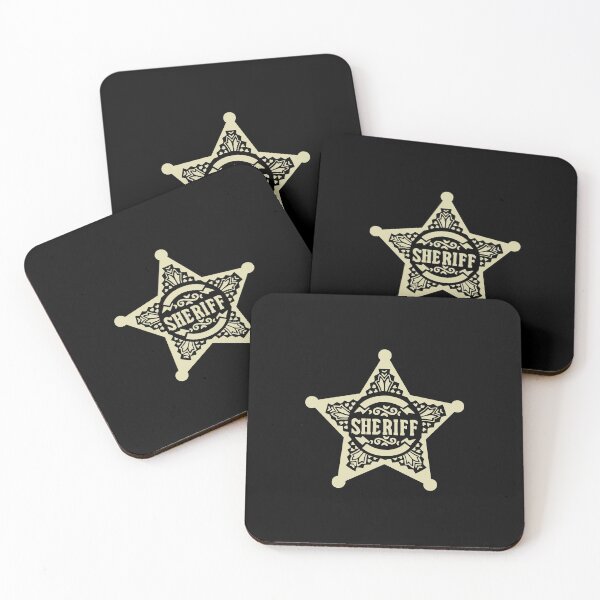 Item preview, Sheriff Star, Carnival, Deputy, County, Police, Wild West designed and sold by boom-art.
