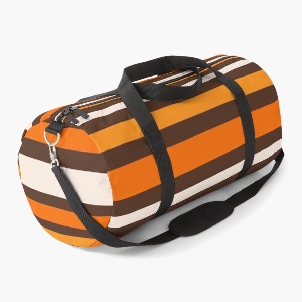 Item preview, Variable Stripe Retro Modern Pattern in 70s Brown Orange Beige designed and sold by kierkegaard.