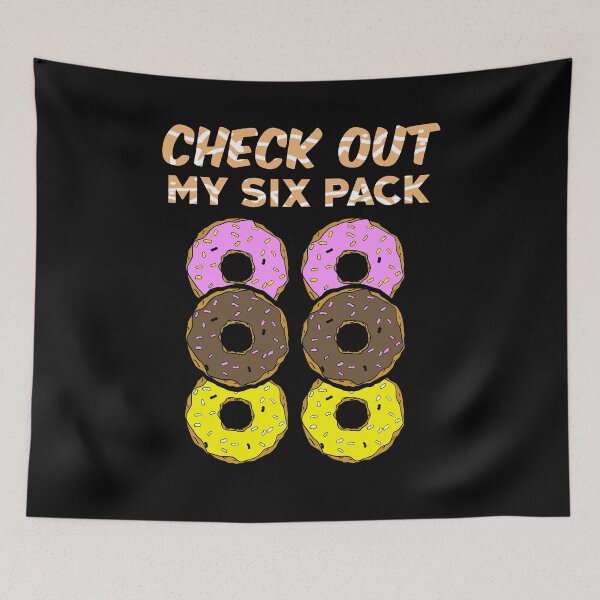 Item preview, Check out my six pack - food lover designed and sold by Captain Mood.