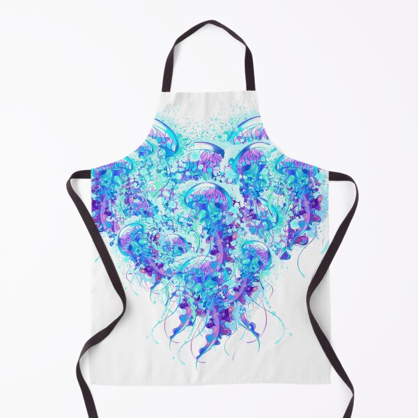 Item preview, Jellyfish Heart. Jellyfish Blue Heart. Jelly Love. designed and sold by MamaNeeaDesigns.