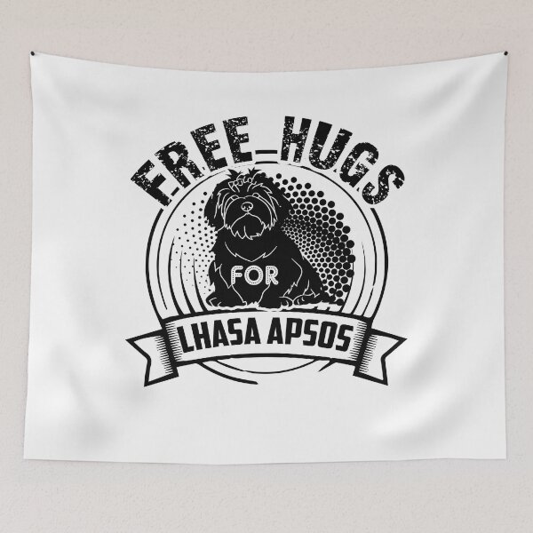 Item preview, Free Hugs For Lhasa Apsos designed and sold by UnknownArtistt.