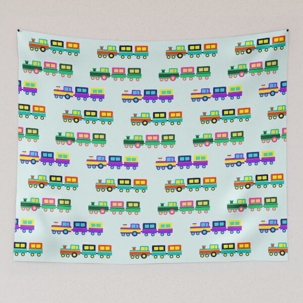 Item preview, Toy train pattern designed and sold by LaBelleMaison.