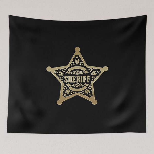 Item preview, Sheriff Star, Carnival, Deputy, County, Police, Wild West designed and sold by boom-art.