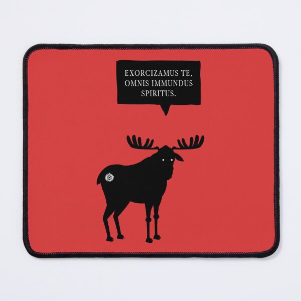 Item preview, Supernatural Sam Winchester Moose - Exorcizamus Te designed and sold by humnoo.