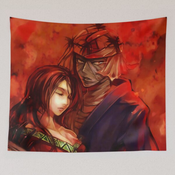 Item preview, Shishio Makoto Rurouni Kenshin Portrait Design designed and sold by Patrick23zx.