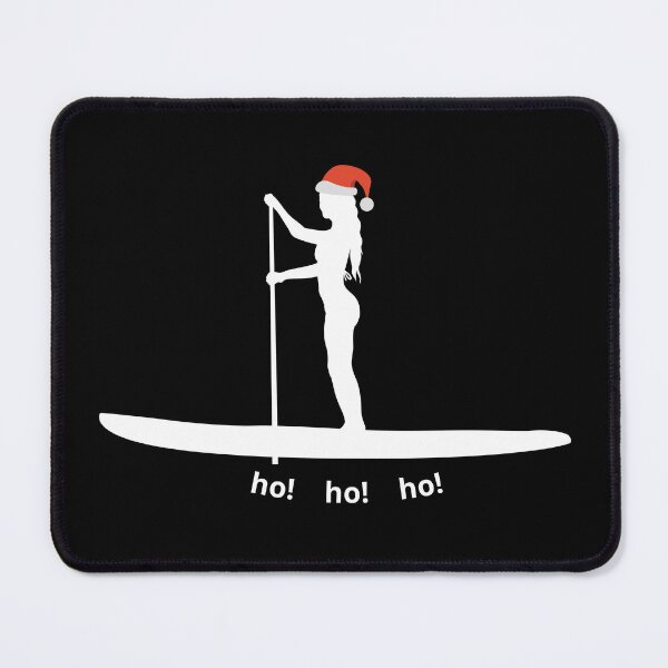 Item preview, Woman on SUP Christmas gift, HO! HO! HO! designed and sold by Createez.