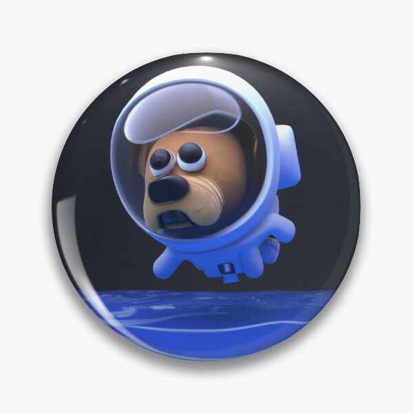 Item preview, Dogstronaut in the ocean designed and sold by azulmaniac.