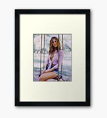 Young Jennifer Aniston Framed Print