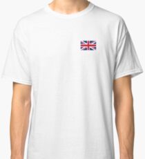 UNION JACK, SMALL, Pure & Simple, Flag of the United Kingdom, Britain, British flag, Blighty Classic T-Shirt