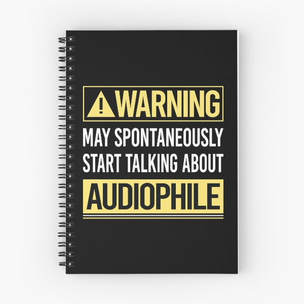 Item preview, Warning About Audiophile designed and sold by WrightTrouble.