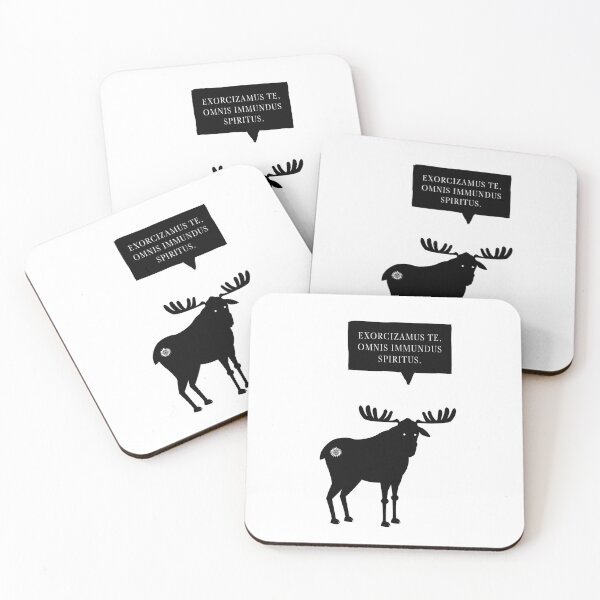 Item preview, Supernatural Sam Winchester Moose - Exorcizamus Te designed and sold by humnoo.