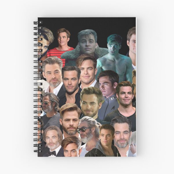 Item preview, chris pine photo collage designed and sold by T-shirtakStore.