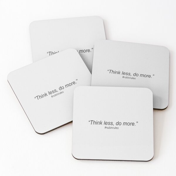 Item preview, Music Producer Quotes Rick Rubin Rules designed and sold by Bornint Designs.