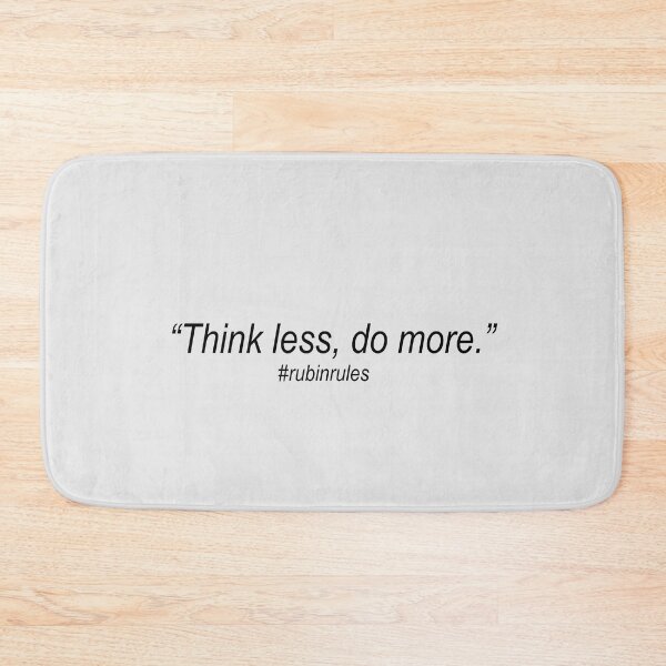 Item preview, Music Producer Quotes Rick Rubin Rules designed and sold by Bornint Designs.