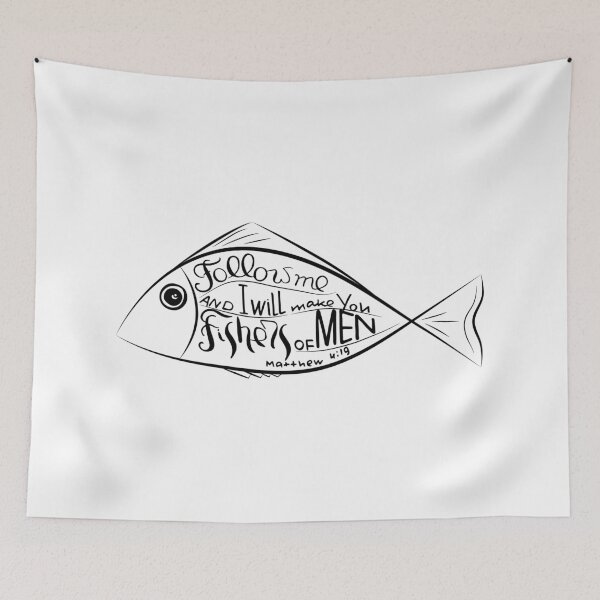 Item preview, Follow me and I will make you fishers of men designed and sold by Marinakutukova.