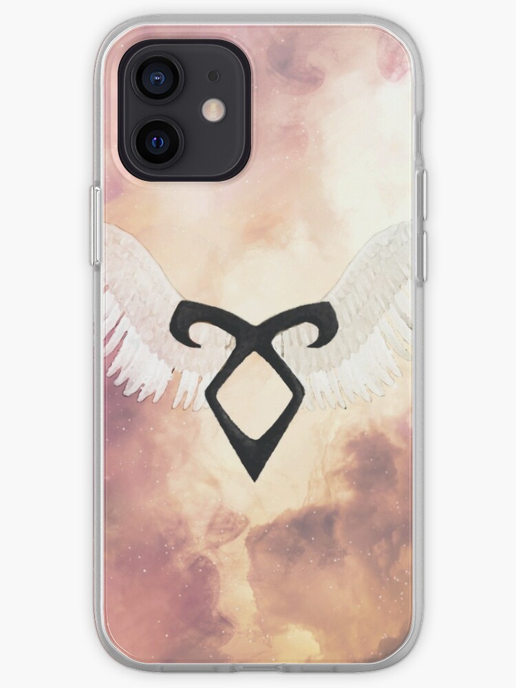 Die Sterblichen Instrumente Shadowhunter Rune Angelic Power Mit Flugeln Iphone Hulle Cover Von Venussabetkar Redbubble