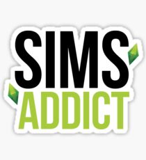 SIMS ADDICT Sticker